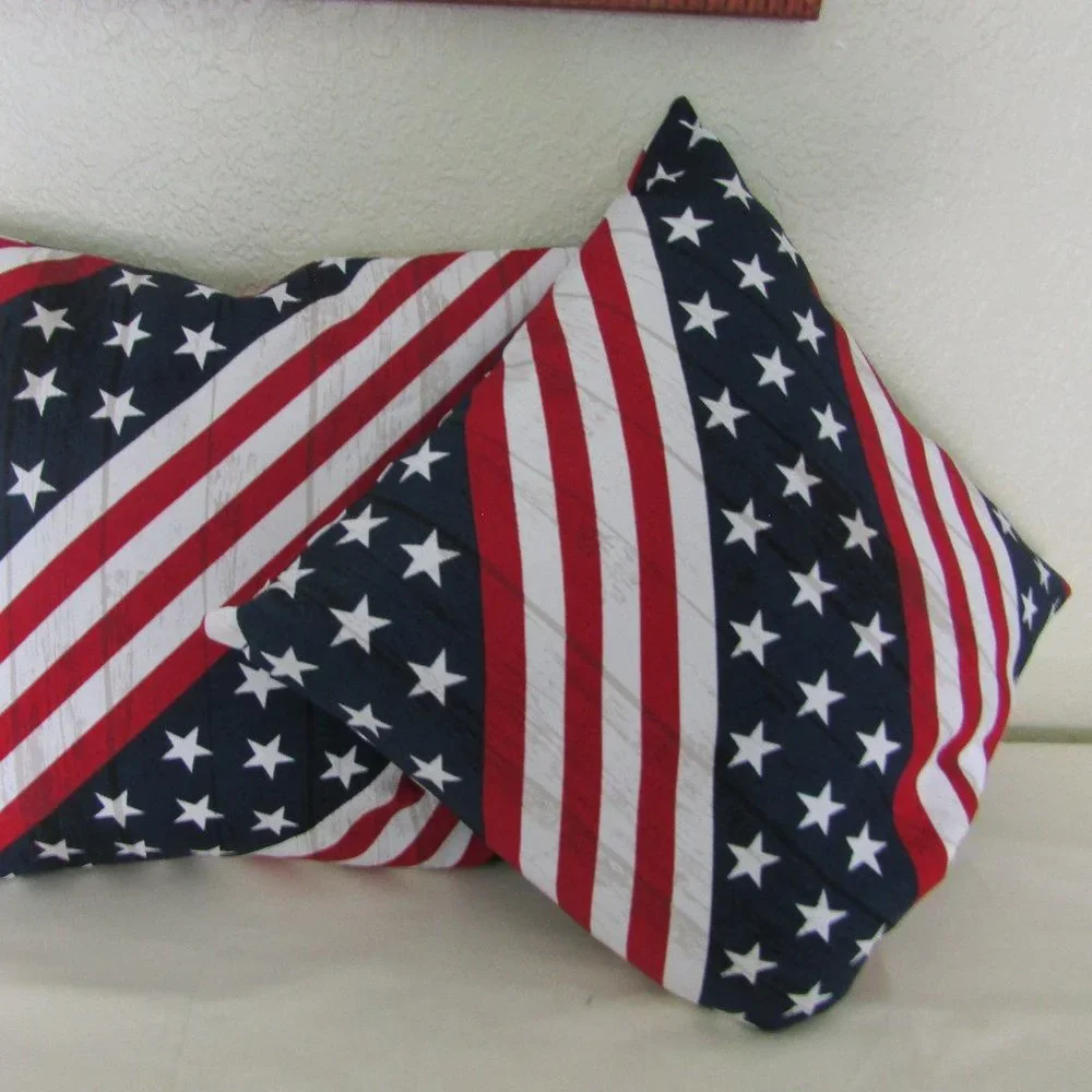 Patio Pillow Case Sofa Throw Cushion Cover 4th Of July Pillow case